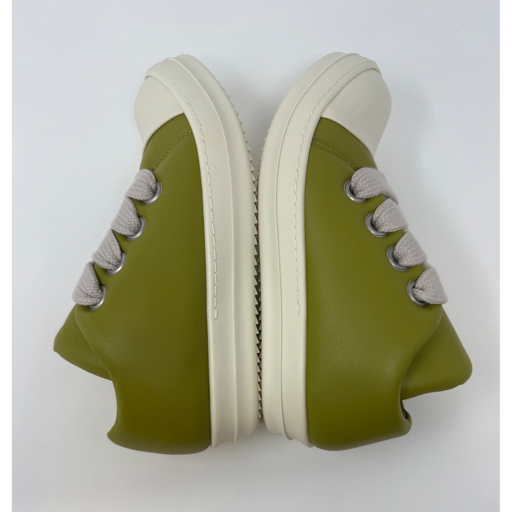 Rick Owens Mainline Padded Jumbo Lace Ramones Green Size 9 US 42 EU - Picture 3 of 8